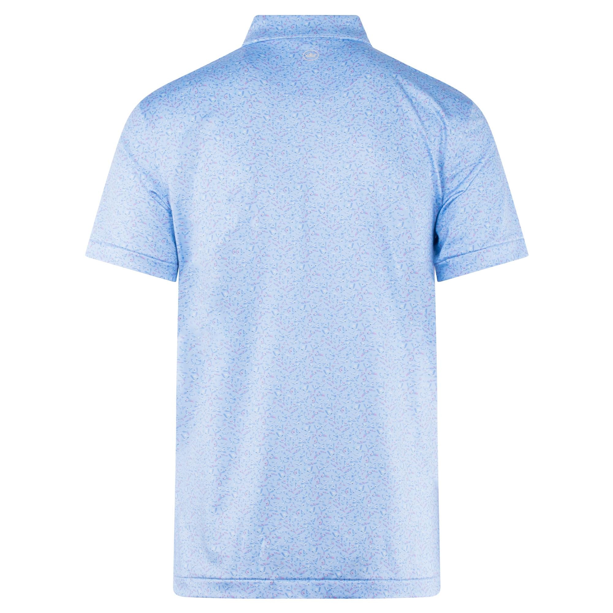 Back product image of Peter Millar Macaw Country Polo Shirt – premium men’s golf polo from Peter Millar UK